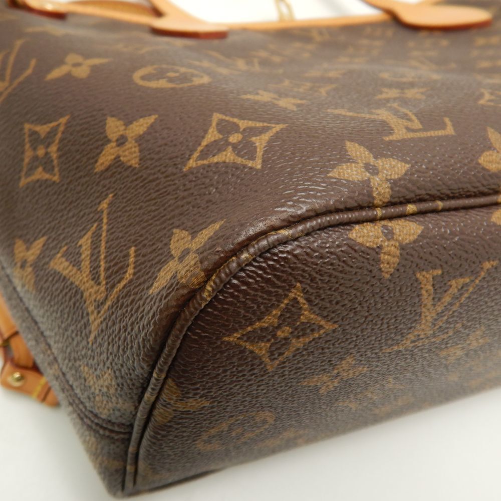 Louis Vuitton Monogram Neverfull PM Brown Tote Bag - Picture 7 of 8